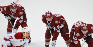 Foto Dinamo Rīga vs Phoenix Coyotes