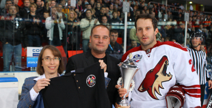 Foto Dinamo Rīga vs Phoenix Coyotes