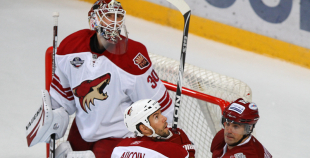 Foto Dinamo Rīga vs Phoenix Coyotes