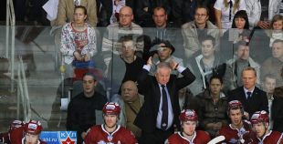 Foto Dinamo Rīga vs Phoenix Coyotes