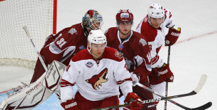 Foto Dinamo Rīga vs Phoenix Coyotes