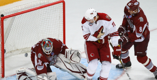 Foto Dinamo Rīga vs Phoenix Coyotes