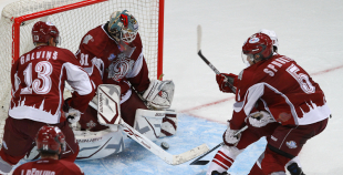 Foto Dinamo Rīga vs Phoenix Coyotes