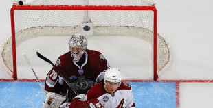 Foto Dinamo Rīga vs Phoenix Coyotes
