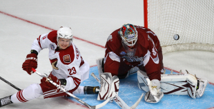 Foto Dinamo Rīga vs Phoenix Coyotes