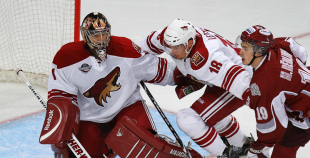 Foto Dinamo Rīga vs Phoenix Coyotes