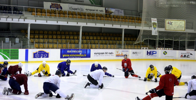 2014 Latvijas U-20 izlases pirmais treniņš