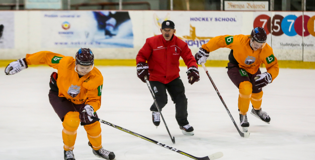FOTO: Latvijas izlases kandidāti uzsāk otro treniņnometnes nedēļu 