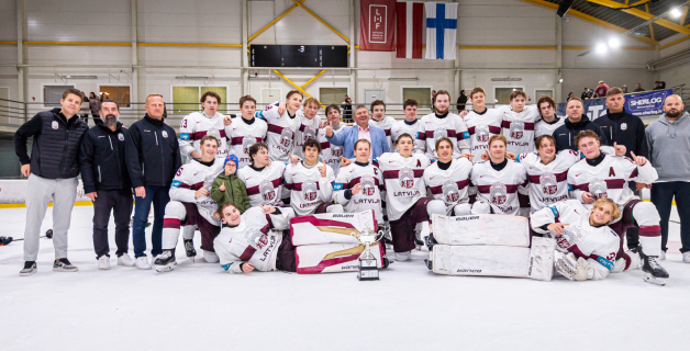 U-20 "baltā" izlase triumfē Prezidenta kausa izcīņā