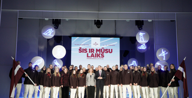 Karognesēja nosaukšana un LOK komandas prezentācija