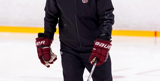 Latvijas U18 izlases treniņš pirms turnīra Slovākijā