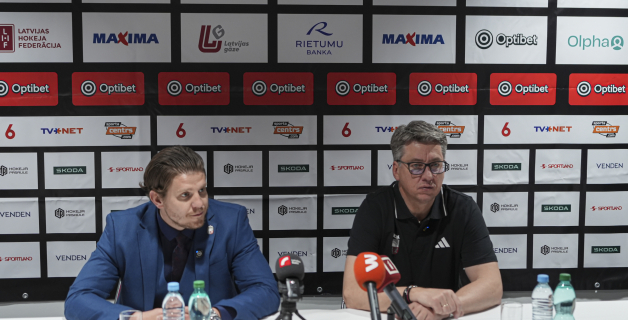 LAT hokeja izlases preses konference, 6.05.2026.