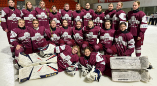 Latvijas U18 sieviešu hokeja izlase ar 5:3 uzveic Lietuvas vienaudzes