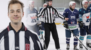 LHF līnijtiesnesis Renārs Davidonis nozīmēts darbam IIHF Pasaules čempionātā