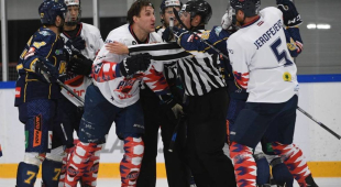 Mainīti un piespriesti papildus sodi OHL mačā starp “Prizma” un “Kurbads”