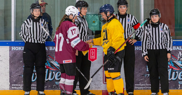 Latvijas U-18 meiteņu izlasei uzvara pret Lietuvas vienaudzēm