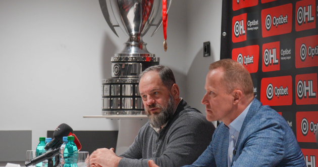 OHL finālsērijas preses konference