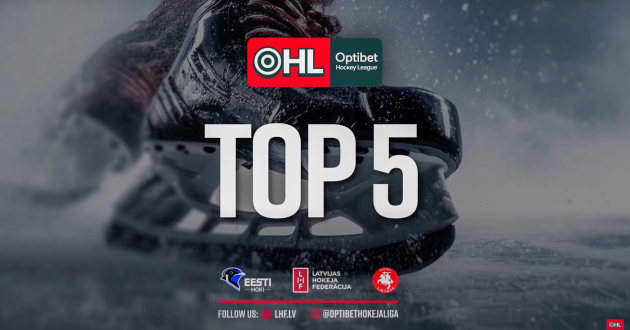 OHL mēneša TOP5 skaistākie vārti