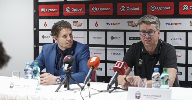 Preses konference ar ĢM un galveno treneri pirms spēlēm ar Norvēģiju
