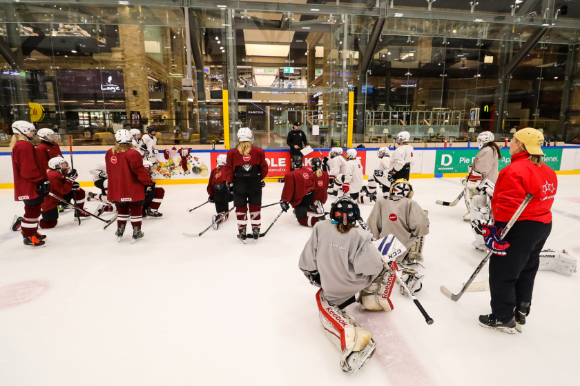 Aizvadīta pirmā Latvijas sieviešu U-20 izlases treniņnometne