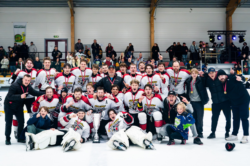 Dramatiskā cīņā par 1. līgas uzvarētājiem kļūst HS “Falcons”