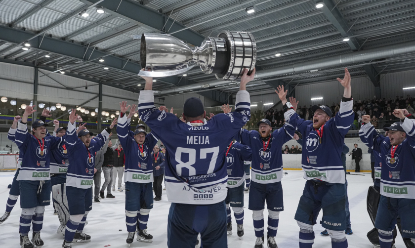 For the third year in a row, "MOGO/RSU" becomes the Latvian champions!