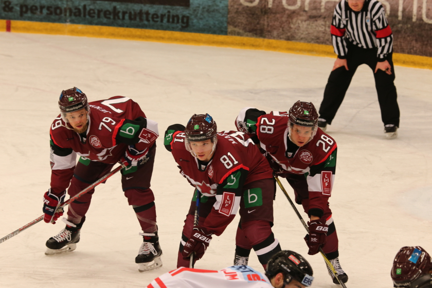 FOTO: Latvija - Austrija 6:1