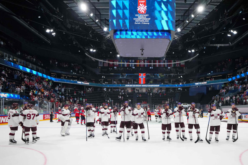 Latvian national team ends the world championship in sixth place