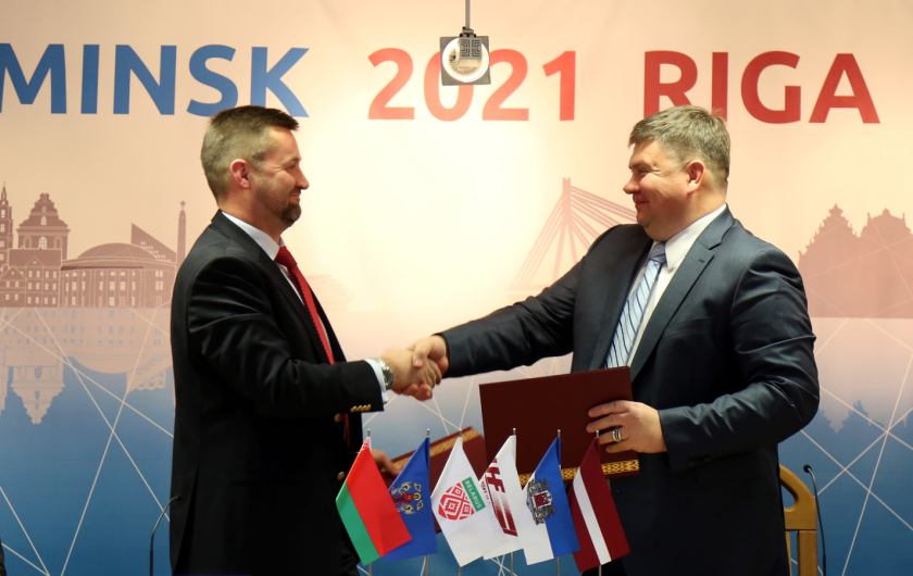 Latvija un Baltkrievija pieteikušās kopīgi rīkot 2021. gada pasaules čempionātu hokejā + Foto