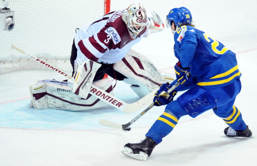 Latvija - Zviedrija 1:8