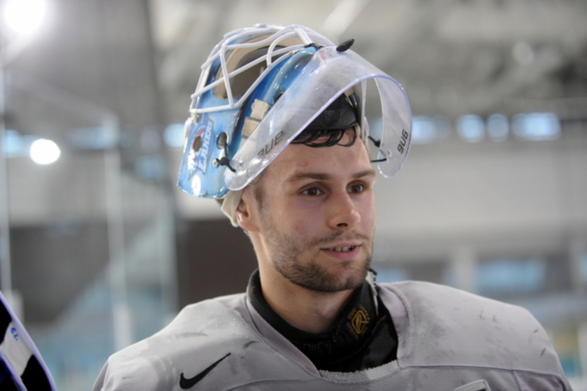 Latvijas izlases vārtus spēlē pret Krieviju sargās Ivars Punnenovs