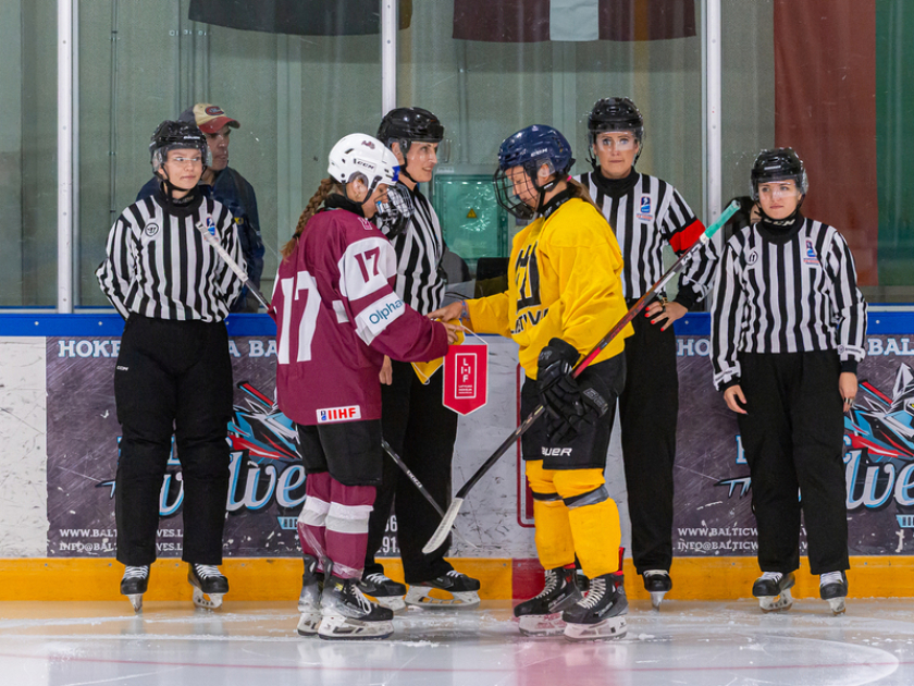 Latvijas U-18 meiteņu izlasei uzvara pret Lietuvas vienaudzēm