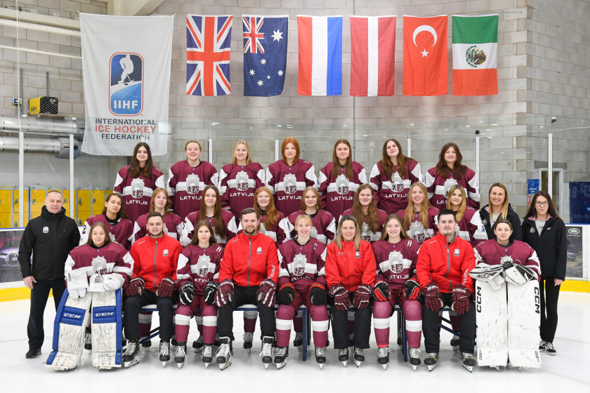 Latvijas U18 sieviešu hokeja izlase uzsāk gatavošanos čempionātam!