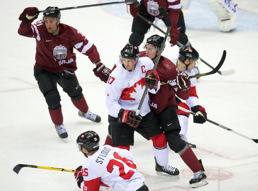 Latvijas valstsvienība hokejā olimpiskajās spēlēs (1936-2022)