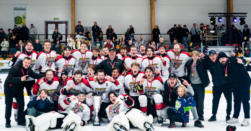 Dramatiskā cīņā par 1. līgas uzvarētājiem kļūst HS “Falcons”