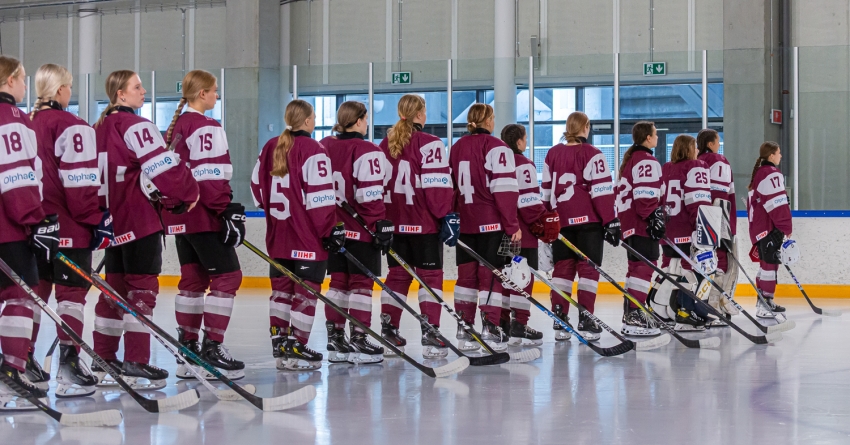 Latvijas U18 sieviešu hokeja izlase dodas uz pārbaudes spēli